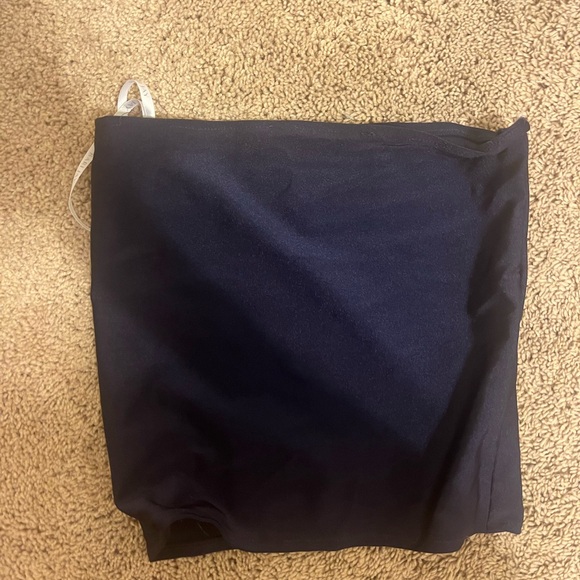 Bari Jay Infinity Lux Bridesmaid Dress Navy - Picture 11 of 13